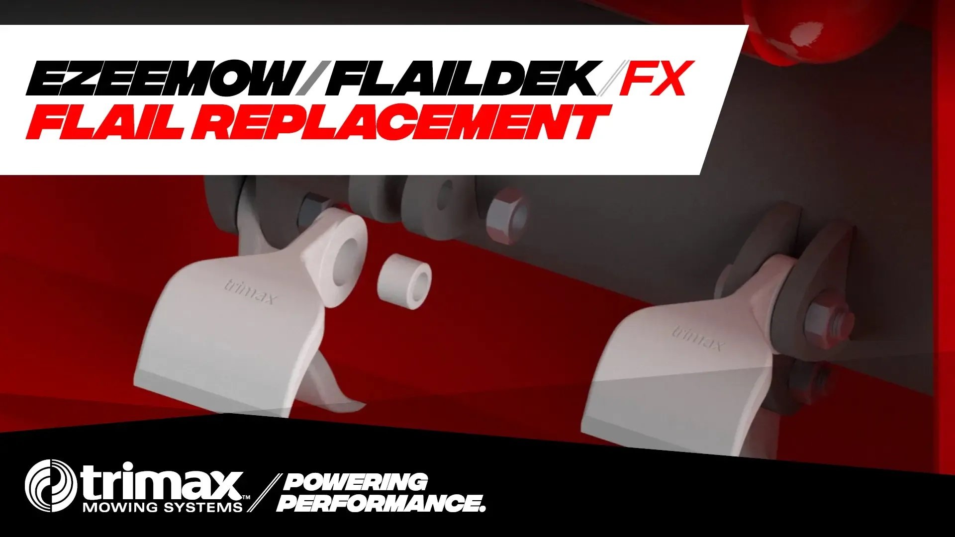 Ezeemow FX / FlailDek FX Flail Replacement