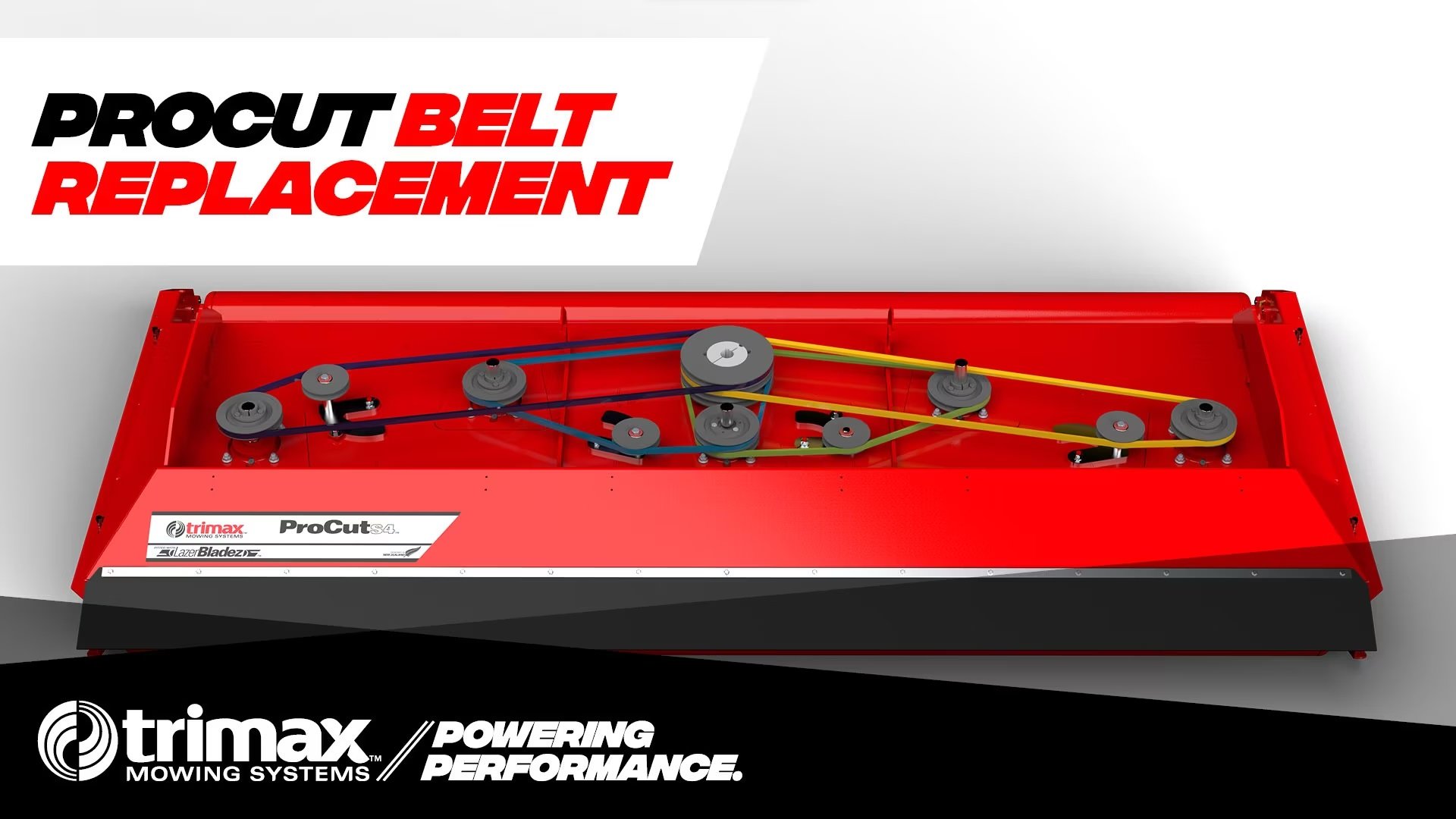 ProCut S4 Belt Replacement