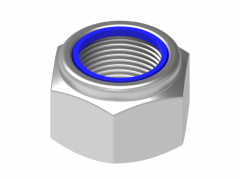 Nut - Hex Nyloc - M22 x 1.5 [307-122-053]