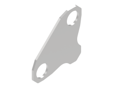Converter Blank Plate Zinc Plated [430-000-002]