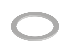 Castor Retaining Ring Zinc Plated [435-000-033]