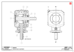 721 - Snake S1 - DECK - GEARBOX INTERNAL PARTS - 405-000-015