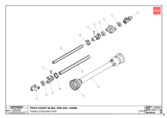 721 - Snake S1 - Main PTO Shaft