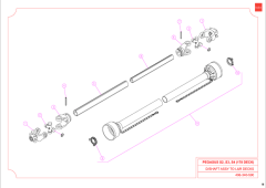 727 - Pegasus S4 - 722 - D/Shaft Assy to L & R Decks