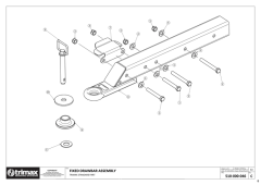 740 - Vulcan S1 725 - Drawbar Assembly