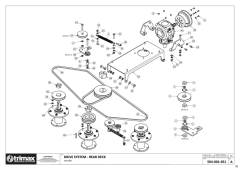 740 - Vulcan S1 725 - Rear Deck Drive Sys Taper Lock