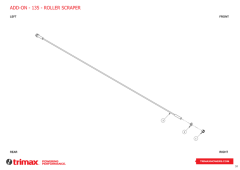 752 - Flaildek S4 - 135 - Add-On Roller Scraper