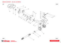 752 - Flaildek S4 - 155 - Drive System JD LH Drive
