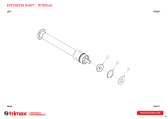 752 - Flaildek S4 - 155 - Extension Shaft Internals