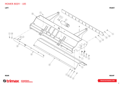 752 - Flaildek S4 - 185 - Mower Body