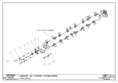 753 - Warlord S3 235 - Cutting System LH Offset 235
