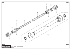 753 - Warlord S3 175 - PTO Shaft