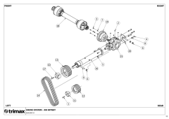 753 - Warlord S3 205 - Drive System - RH Offset