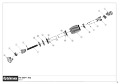 780 - Snake S3 - 320 - PTO Shaft for MLS