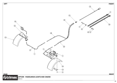 780 - Snake S3 - Mudguards Lights & Chain - Option