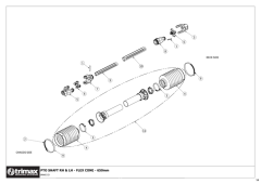 780 - Snake S3 - PTO Shaft LH & RH Deck Drive