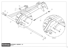 781 - Pegasus S5 493 - Outrigger Assembly LH