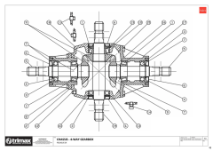 781 - Pegasus S5 722 - Gearbox 4 Way - Chassis