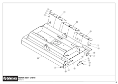 781 - Pegasus S5 - Mower Body Assembly 178 RH