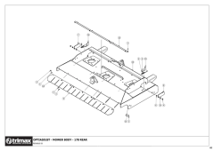 781 - Pegasus S5 OptiAdjust V2 610 - Mower Body - 178 Rear