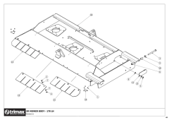 781 - Pegasus S5 SR 493 - Mower Body Assembly 178 LH