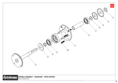 781 - Pegasus S5 SR 493 - Spindle Assembly