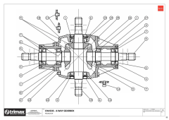 781 - Pegasus S5 SR 610 - Gearbox 4 Way - Chassis