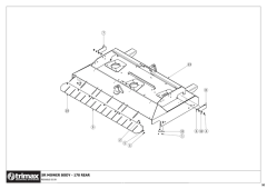 781 - Pegasus S5 SR 722 - Mower Body Assembly Rear
