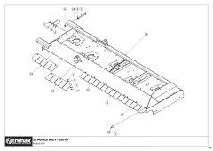 781 - Pegasus S5 SR - Mower Body Assembly 290 RH