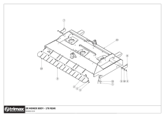 781 - Pegasus S5 SR - Mower Body Assembly Rear