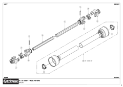 702 Warlord S2 205 - PTO Shaft